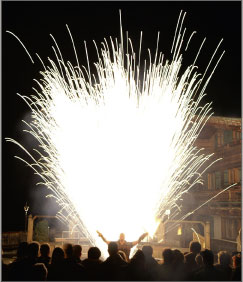 Bühnenpyrotechnik